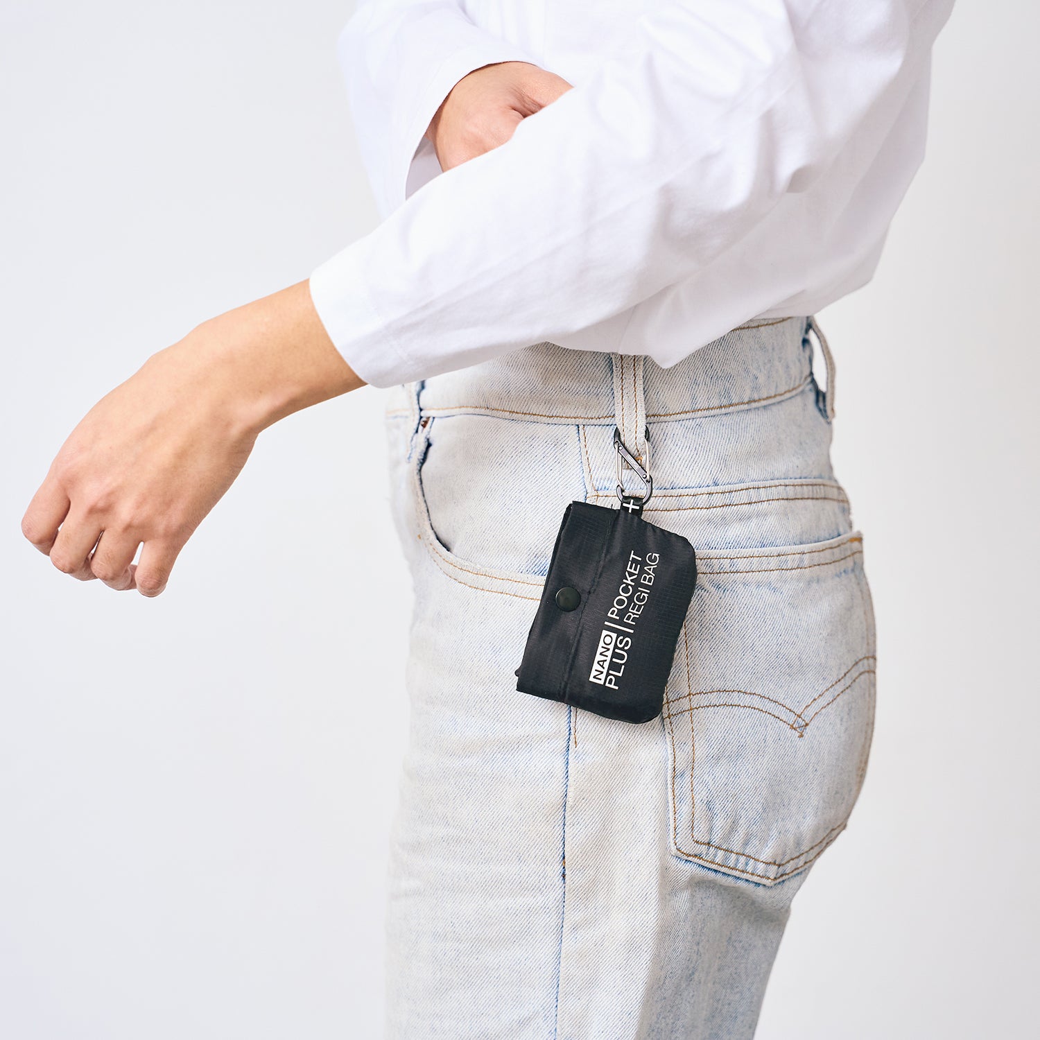 NANOPLUS POCKET REGI BAG 薄い軽い小さい丈夫なエコバッグ - NANOPLUS
